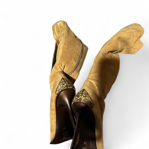 Tsakiris Mallas Suede Knee High Boots - Picture 4 of 4